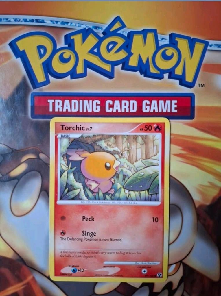 Torchic 89/106 D&P Great Encounters pokemon kaart, Ophalen of Verzenden, Gebruikt, Losse kaart