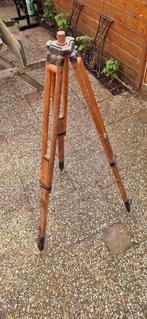 Oud Landmeters Statief - Prima Staat, Antiek en Kunst, Ophalen of Verzenden