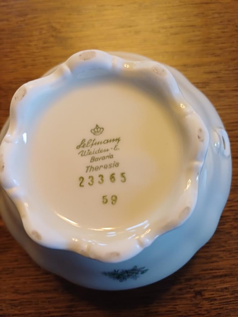 Gezocht: suikerpot Seltmann Weiden Bavaria Theresia, Antiek en Kunst, Ophalen of Verzenden