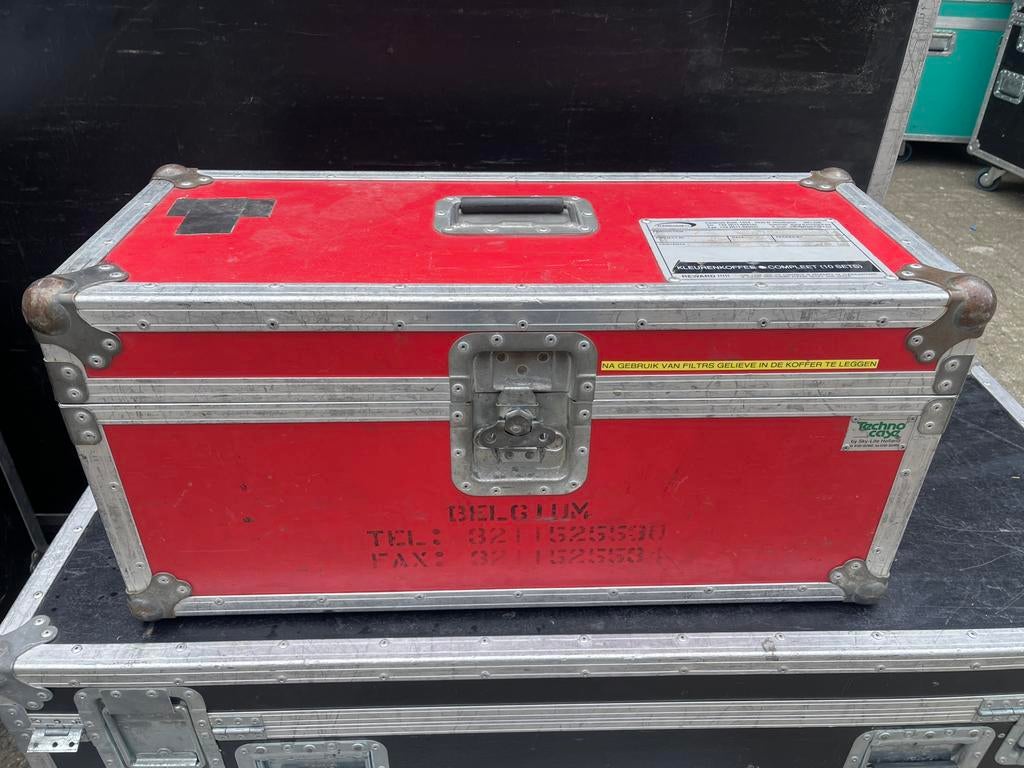 TECHNOCASE Filter Koffer inclusief Verdeling Kleurenfilters, Muziek en Instrumenten, Behuizingen en Koffers, Ophalen, Gebruikt