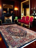 Perzisch tapijt handgeknoopt Kashmar met zijde, Huis en Inrichting, Stoffering | Tapijten en Kleden, Overige kleuren, Gebruikt