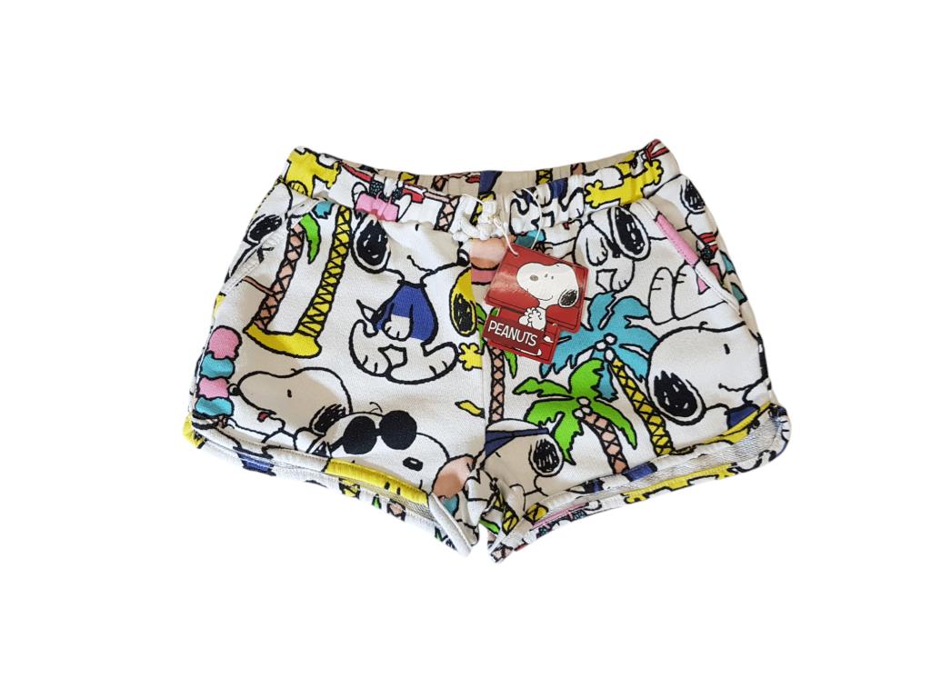 Geweldig ZARA Snoopy sweatshortje maat 140. NIEUW!, Broek, Nieuw, Zara, Verzenden