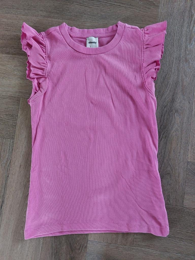 Shoeby mouwloos roze shirt mt.170/176, Meisje, Ophalen of Verzenden, Zo goed als nieuw, Shirt of Longsleeve