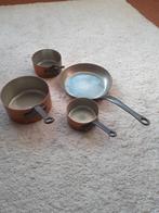 Koperen pannen, Ophalen of Verzenden, Koper