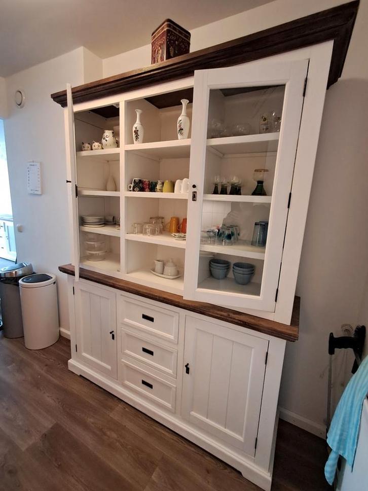 Buffetkast hardhout, Huis en Inrichting, Kasten | Buffetkasten, Gebruikt, Ophalen