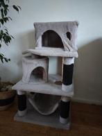 Katten krabpaal en huisje, Ophalen, Gebruikt, Krabpaal