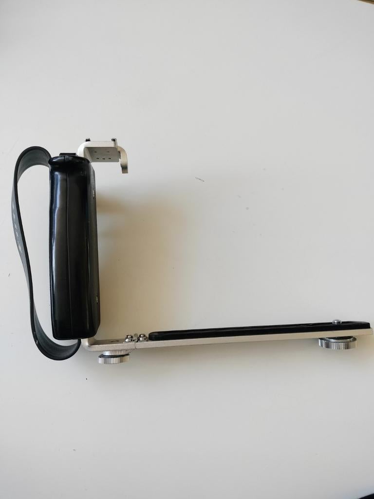 Stitz flitsbeugel met handgreep Camerabeugel W-handgreep, Ophalen of Verzenden