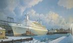 250. Kleurenlitho S.S. Rotterdam – Stephen J. Card, 1997, Antiek en Kunst, Ophalen of Verzenden