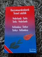 Basiswoordenboek Temel Sözlük, Ophalen of Verzenden, Overige uitgevers, Nederlands