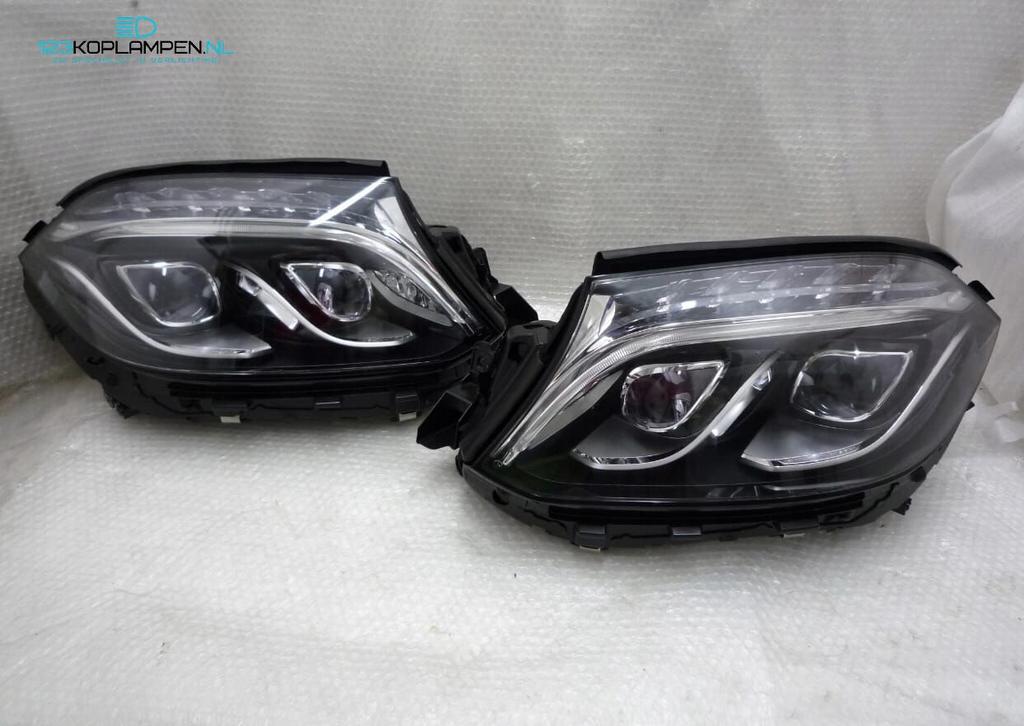 Mercedes GLS X166 Full LED koplamp links rechts koplampen
