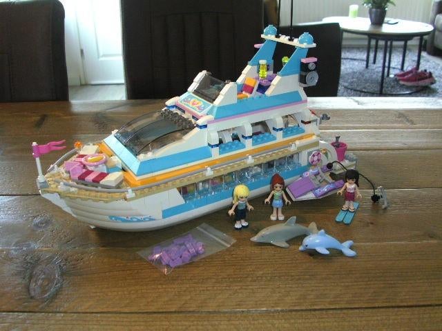 Lego Friends 41015 Dolphin  Cruiser, Lego, Compleet, Friends, Ophalen of Verzenden