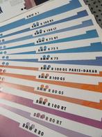 Folder / map met posters in A4 formaat BMW 1991, Ophalen of Verzenden, Gebruikt, Motoren
