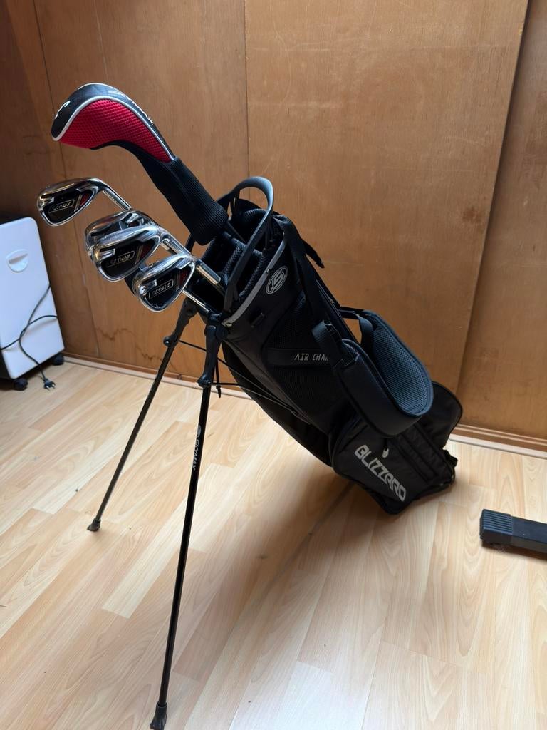 Skymax S1 halve set graphite | ZGAN | Met standbag, Sport en Fitness, Golf, Ophalen of Verzenden, Zo goed als nieuw, Set