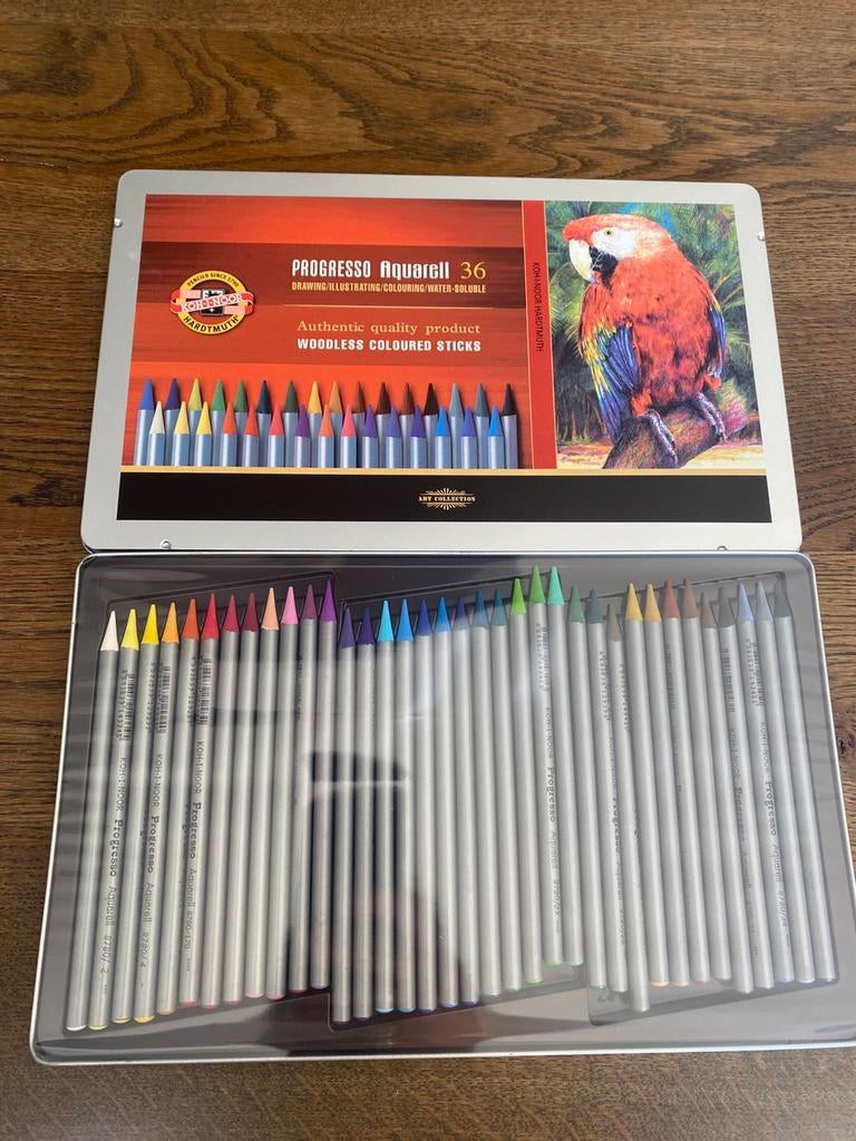 Nieuw Aquarell set potloden 36 stuks, Ophalen of Verzenden, Nieuw, Potlood of Stift