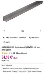 Hoekprofielen koof hoekelement XPS 2600x150x150 mm, Gebruikt, Hugo, Hardschuim (Pir), Minder dan 5 m²