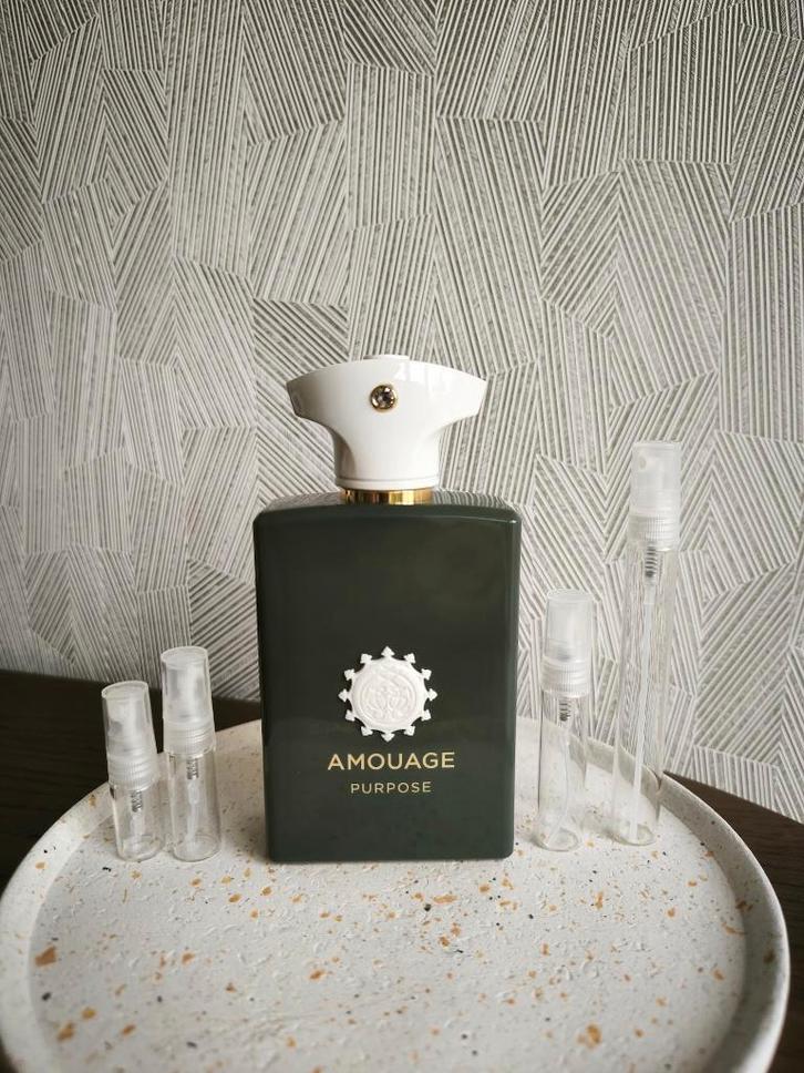 Amouage - Purpose - (5ml) Sample/Decant, Sieraden, Tassen en Uiterlijk, Uiterlijk | Parfum, Zo goed als nieuw, Verzenden