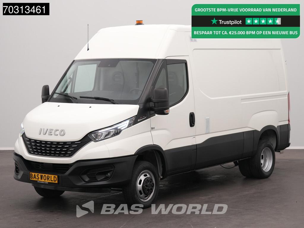 Iveco Daily 35C18 3.0L Automaat Dubbellucht L2H2 180PK LED N, Auto's, Automaat, Stof, Gebruikt, 4 cilinders