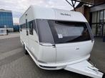 Hobby Prestige 560 FC 2026 MEGA KORTING € 3200,-!!!, Standaardzit, Bedrijf, Schokbreker, 5 tot 6 meter