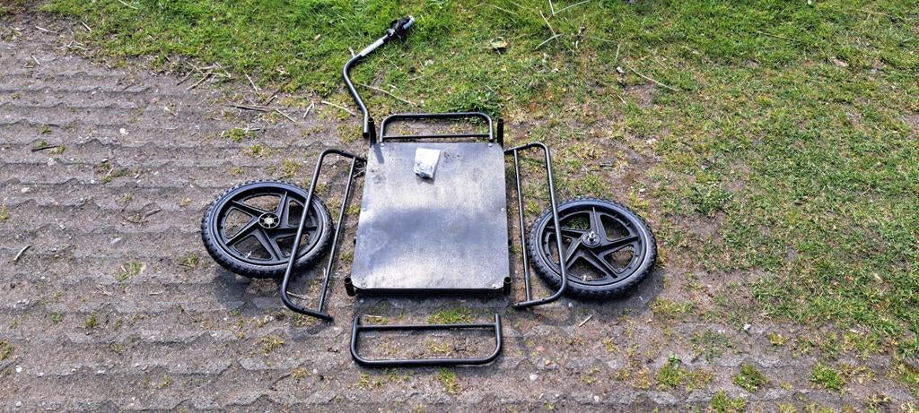 Fietsbagagekarretje, stabiel, max. 20 kg, Ophalen, Minder dan 20 kg, Opvouwbaar, Zo goed als nieuw