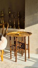 Marokkaanse bijzettafel, Huis en Inrichting, Ophalen, Minder dan 55 cm, Gebruikt, 60 cm of meer