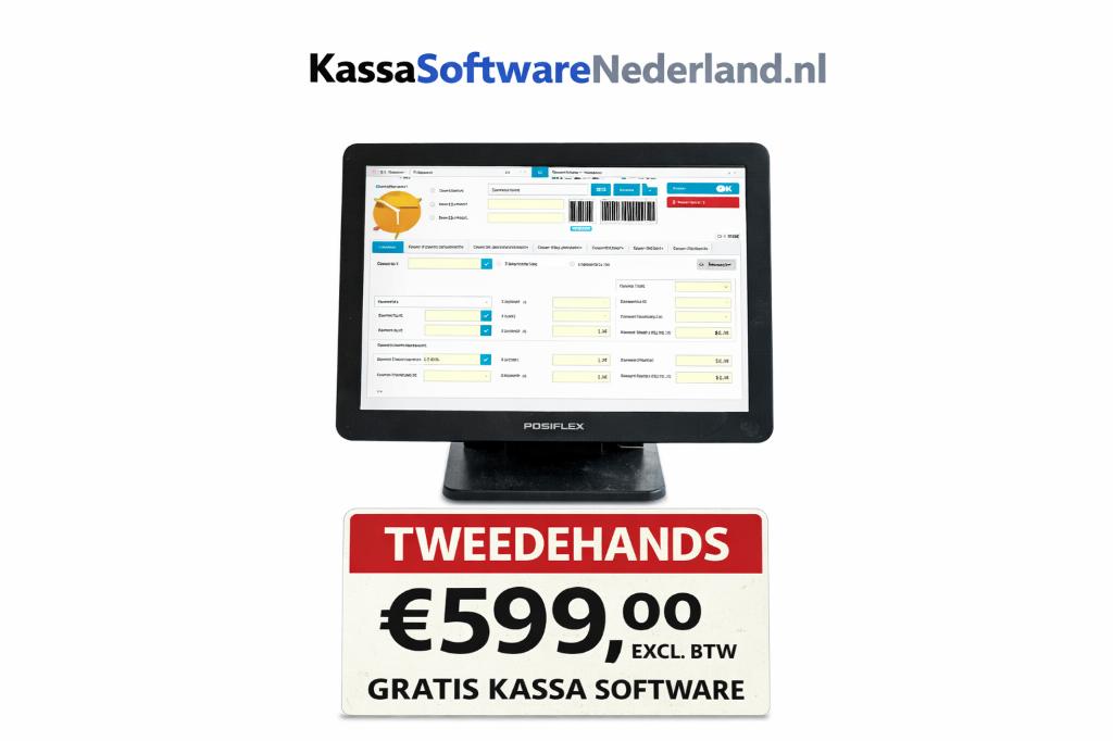 Kassasysteem €599 euro, Verzenden, Windows