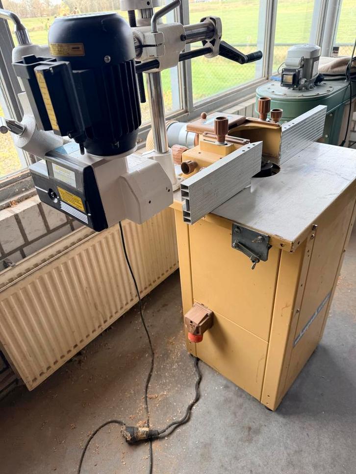 Scheppach freesmachine hf 3000 - Gebruikt, Doe-het-zelf en Verbouw, Gereedschap | Freesmachines, Gebruikt, Elektrisch, Bovenfrees