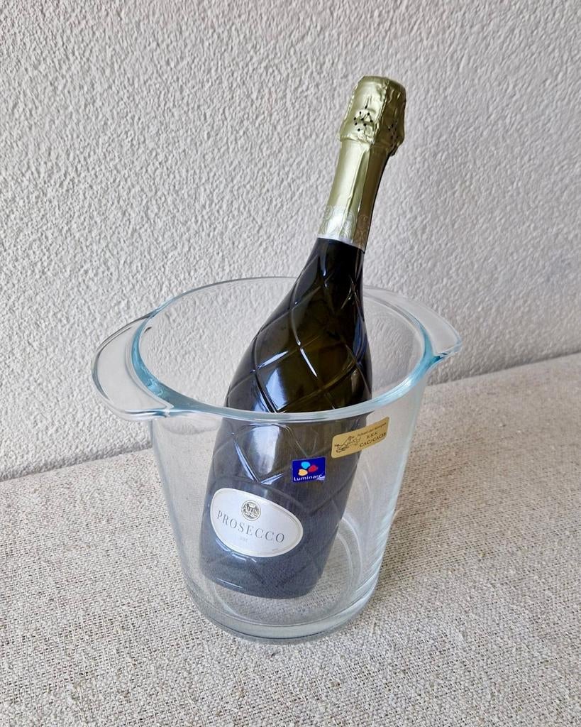 Glazen wijnkoeler Luminarc, Glas of Glazen, Ophalen of Verzenden, X, Overige stijlen