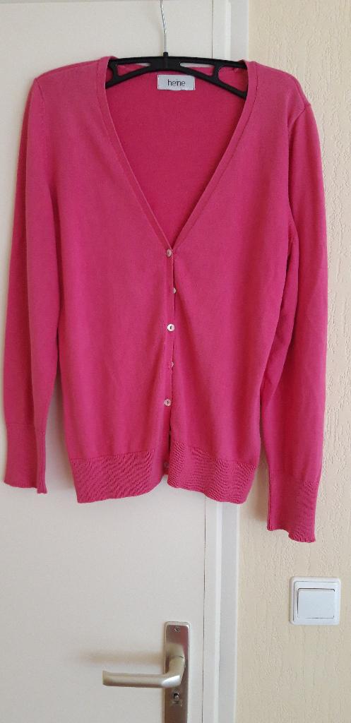 Mooi roze vest van Heine in maat S, Maat 38/40 (M), Ophalen of Verzenden, Zo goed als nieuw, Roze