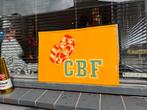 CBF lagers oud reclamebord, Reclamebord, Gebruikt, ., Ophalen of Verzenden