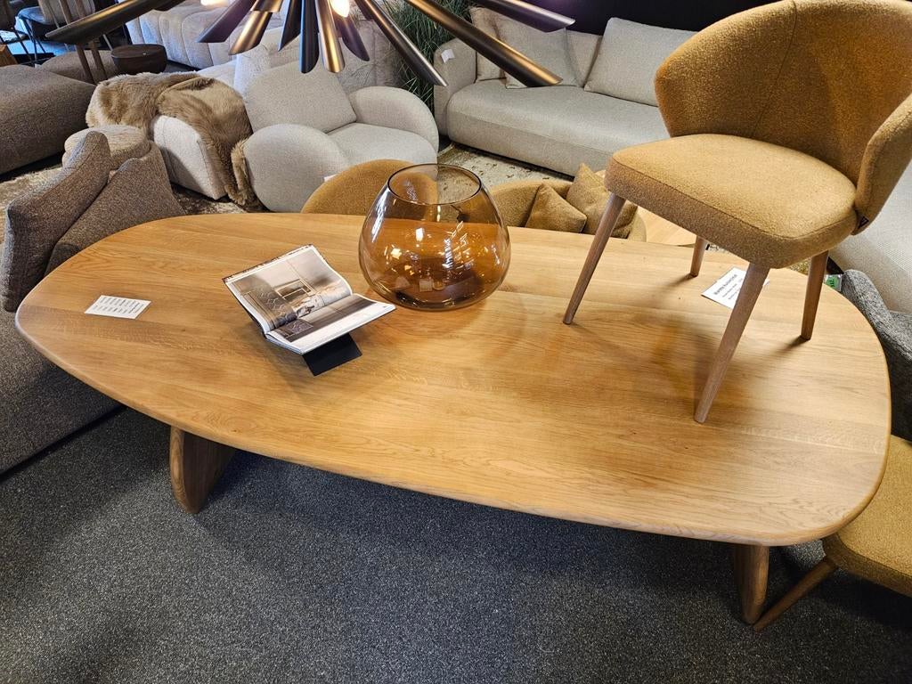 Massief eiken tafel Bali Dining passe-partout opruiming, Ophalen of Verzenden, Nieuw, Rechthoekig, 200 cm of meer