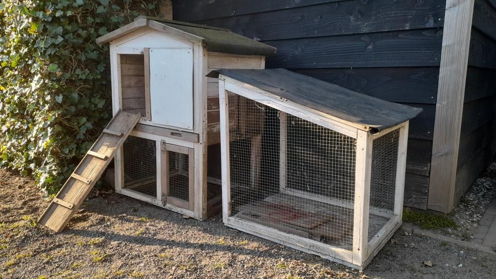 Leghok voor kippen of ren voor kleine dieren, Ophalen, Kippenhok of Kippenren