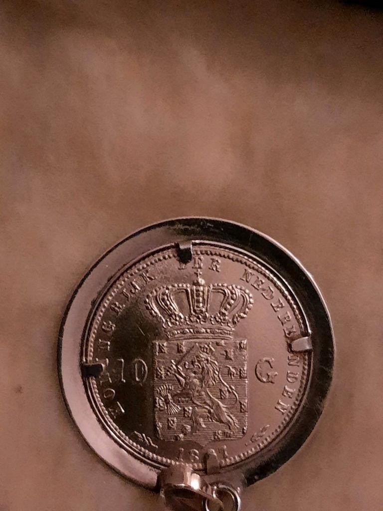 Gouden Tientje Wilhelmina - Perfecte Staat, Postzegels en Munten, Koningin Wilhelmina, Losse munt, 10 gulden, Goud