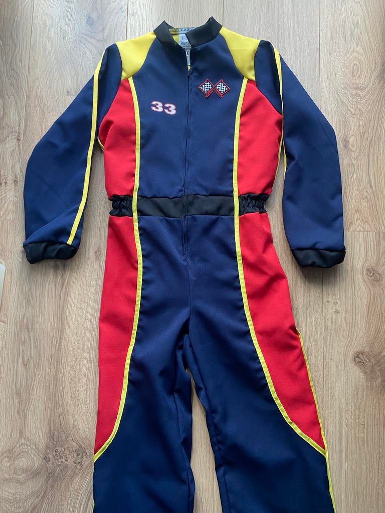 Formule 1 race overal, maat 140, Ophalen of Verzenden, Nieuw, 134 t/m 140, Jongen of Meisje