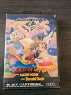 Sega 16 Bit world of illusion mickey mouse donald  duck, Avontuur en Actie, Gebruikt, 1 speler, Ophalen of Verzenden