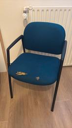 Gratis stoel, Huis en Inrichting, Stoelen, Ophalen, Gebruikt, School, Blauw