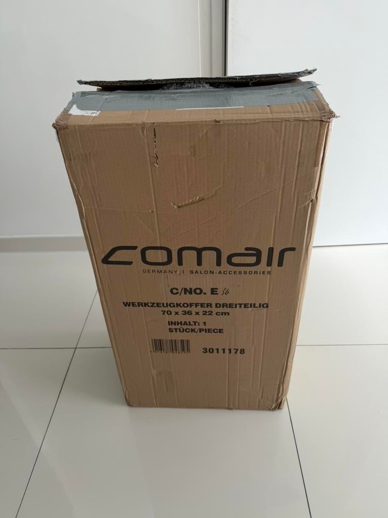 Comair Kapper&Kappers werkkoffer troyler nieuwe, Ophalen of Verzenden, Zo goed als nieuw, Zwart, Ogen