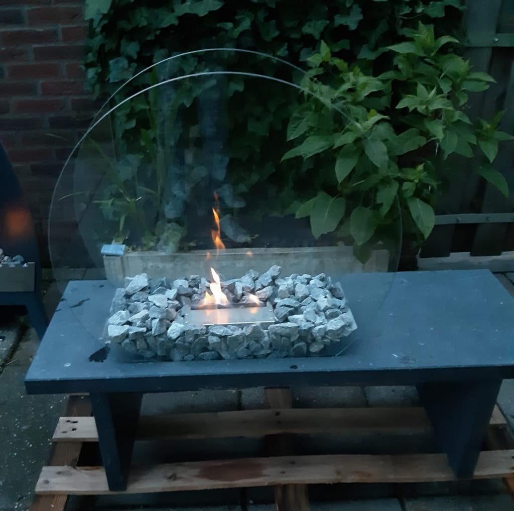 Mooie sfeerhaard zgan, Ophalen, Zo goed als nieuw