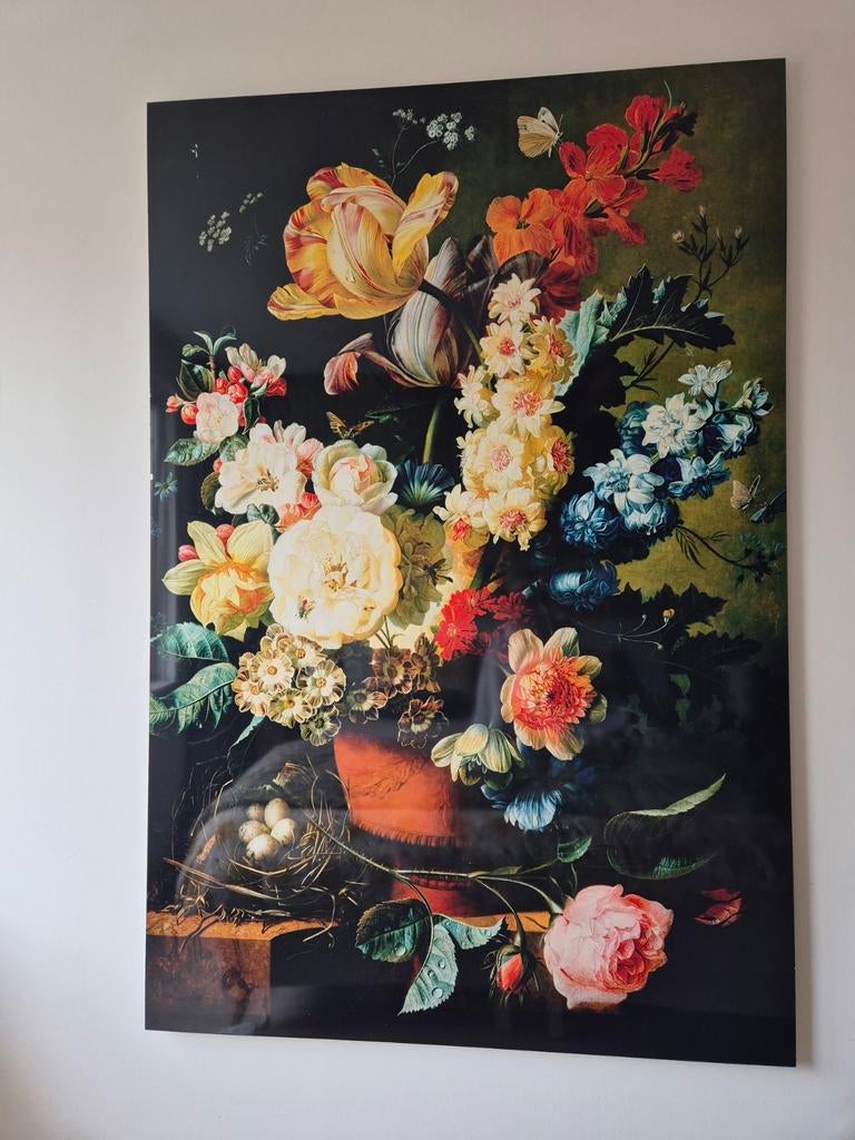 Prachtig uniek schilderij op stevig plexiglas, Antiek en Kunst, Ophalen