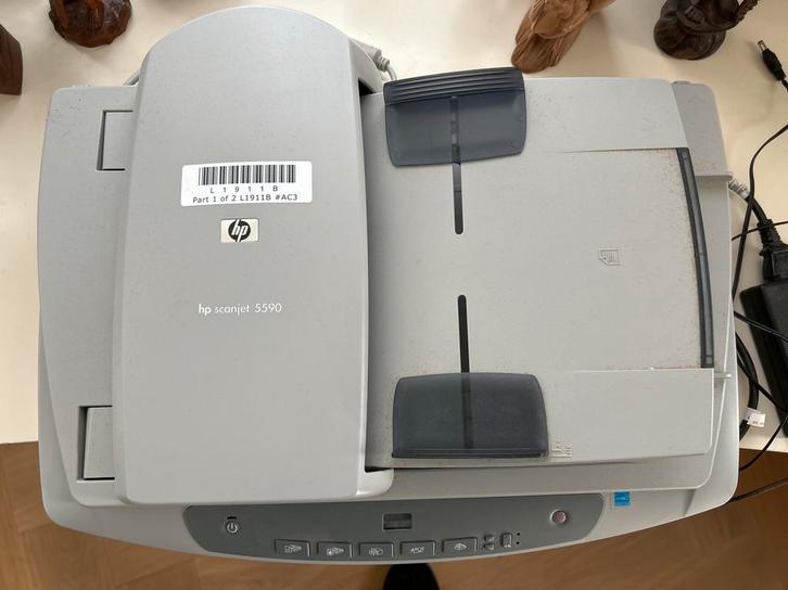 HP Scanjet 5590 Flatbedscanner - Documenten en Foto's, Computers en Software, Scanners, Gebruikt, Flatbedscanner, Windows, Ophalen