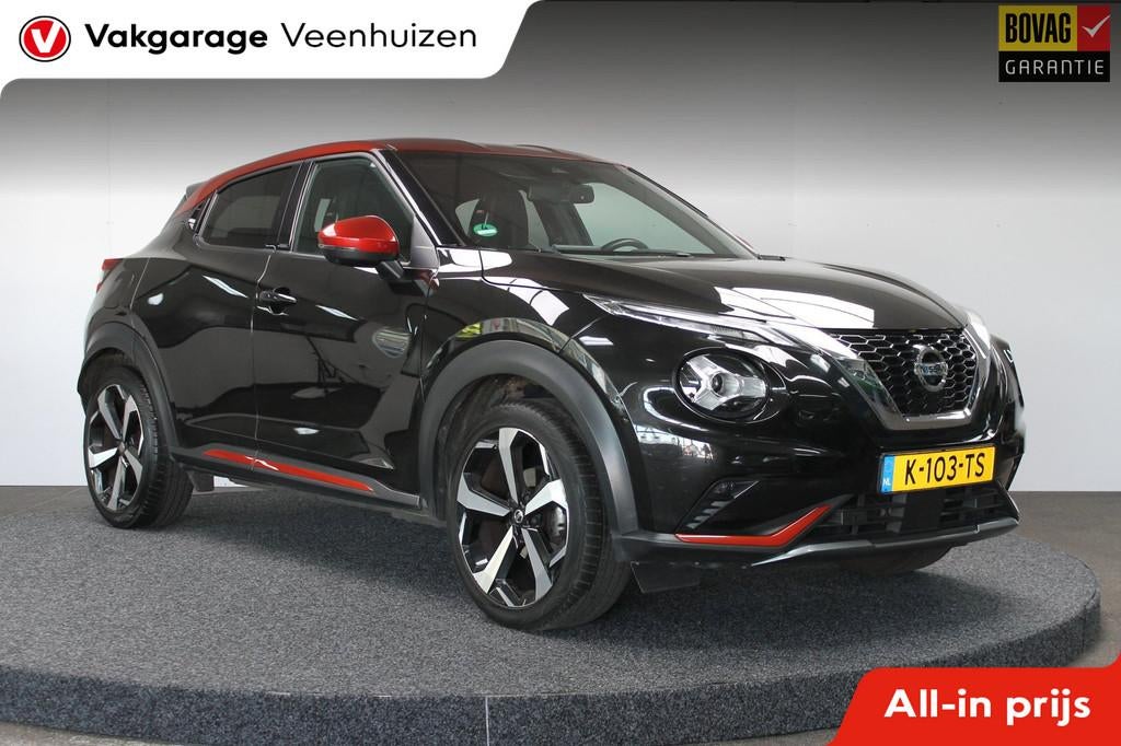 Nissan Juke 1.0 DIG-T N-Design Premiere edition 161/500|Rijk, 12 maanden, Zwart, Bedrijf, 3 cilinders