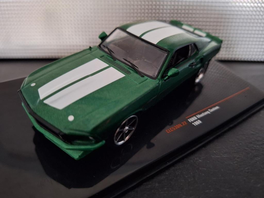 Ford Mustang Fastback 1969 Schaal 1:43, Overige merken, IXO, IXO, Nieuw