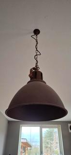 Industriële roestkleurige plafondlamp van Praxis, Ophalen, Gebruikt, Industrieel, Landelijk, Metaal