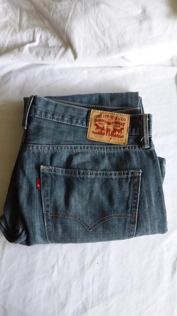 Vintage Levi Strauss & Co W36 L34 jeans spijkerbroek 527 mod, Kleding | Heren, Spijkerbroeken en Jeans, Ophalen of Verzenden, Zo goed als nieuw