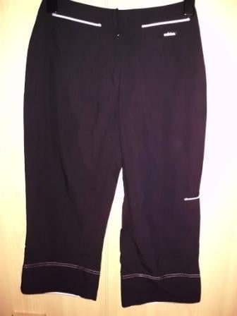 Adidas fitness broek mt.38 lengte 3-kwart zwart polyamide, Kleding | Dames, Sportkleding, Maat 38/40 (M), Adidas, Zwart, Ophalen of Verzenden