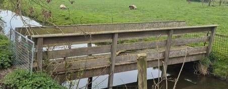Brug van ongeveer 6 meter, Ophalen
