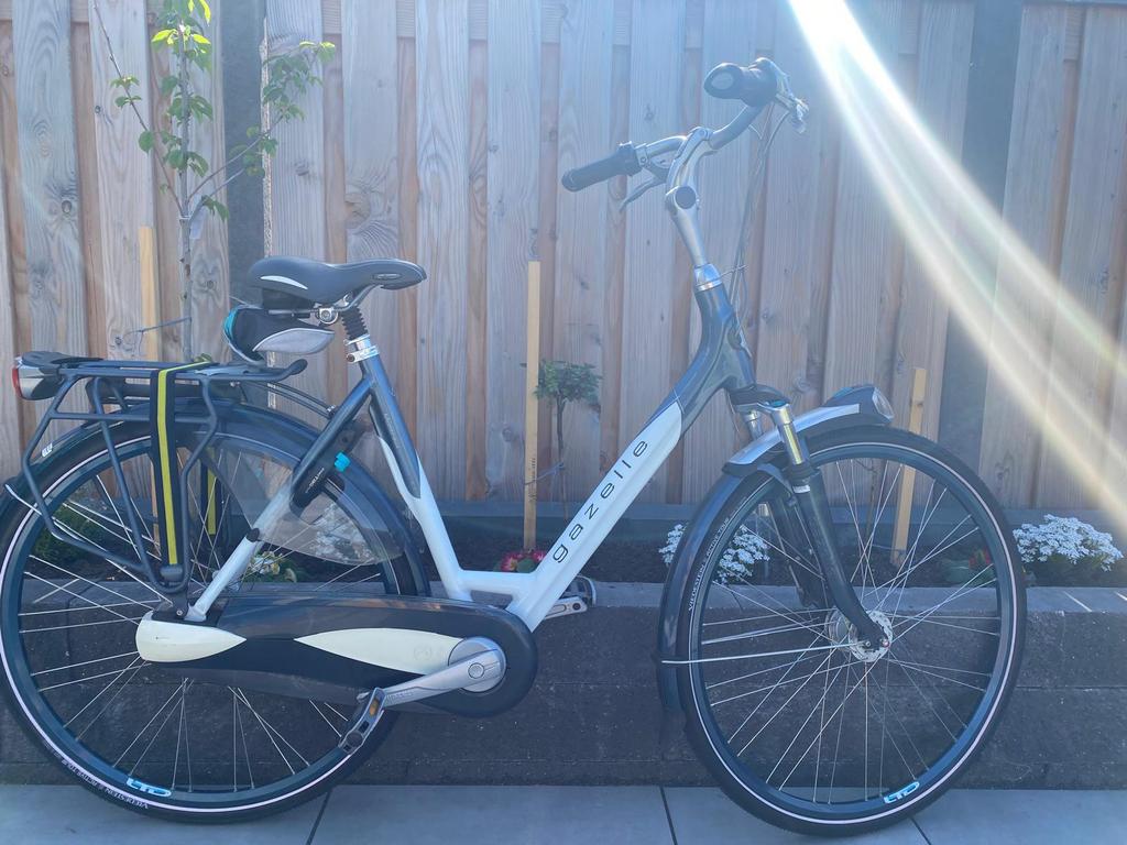Zeer Nette Gazelle Montreux Damesfiets D53 N8, Fietsen en Brommers, 53 tot 56 cm, Ophalen of Verzenden, Zo goed als nieuw, Gazelle