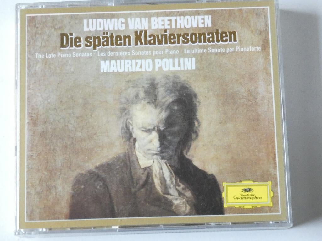 Ludwig van Beethoven Maurizio Pollini Späten Klaviersonaten, Verzenden, Classicisme, Gebruikt, Kamermuziek