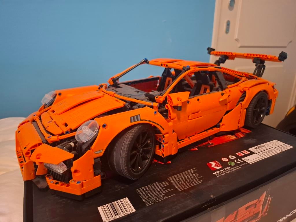 Lepin Porsche GT3RS 1:8., Ophalen, Gebruikt, Auto