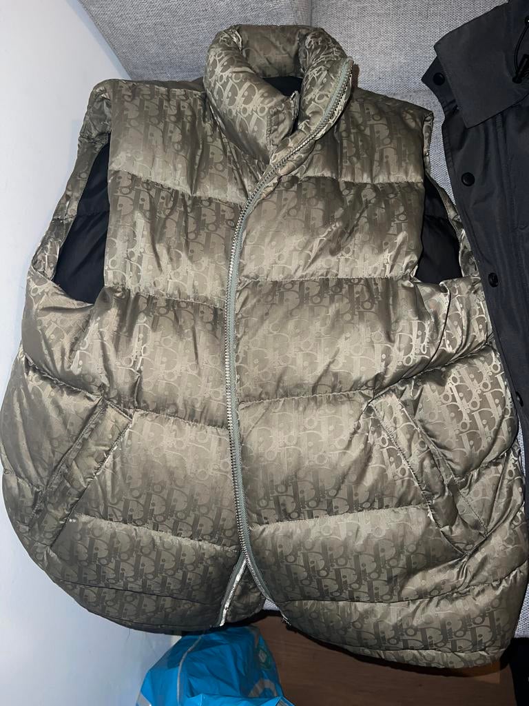 Dior puffer bodywarmer origineel, Kleding | Heren, Bodywarmers, Ophalen of Verzenden, Zo goed als nieuw, Maat 56/58 (XL), Zwart