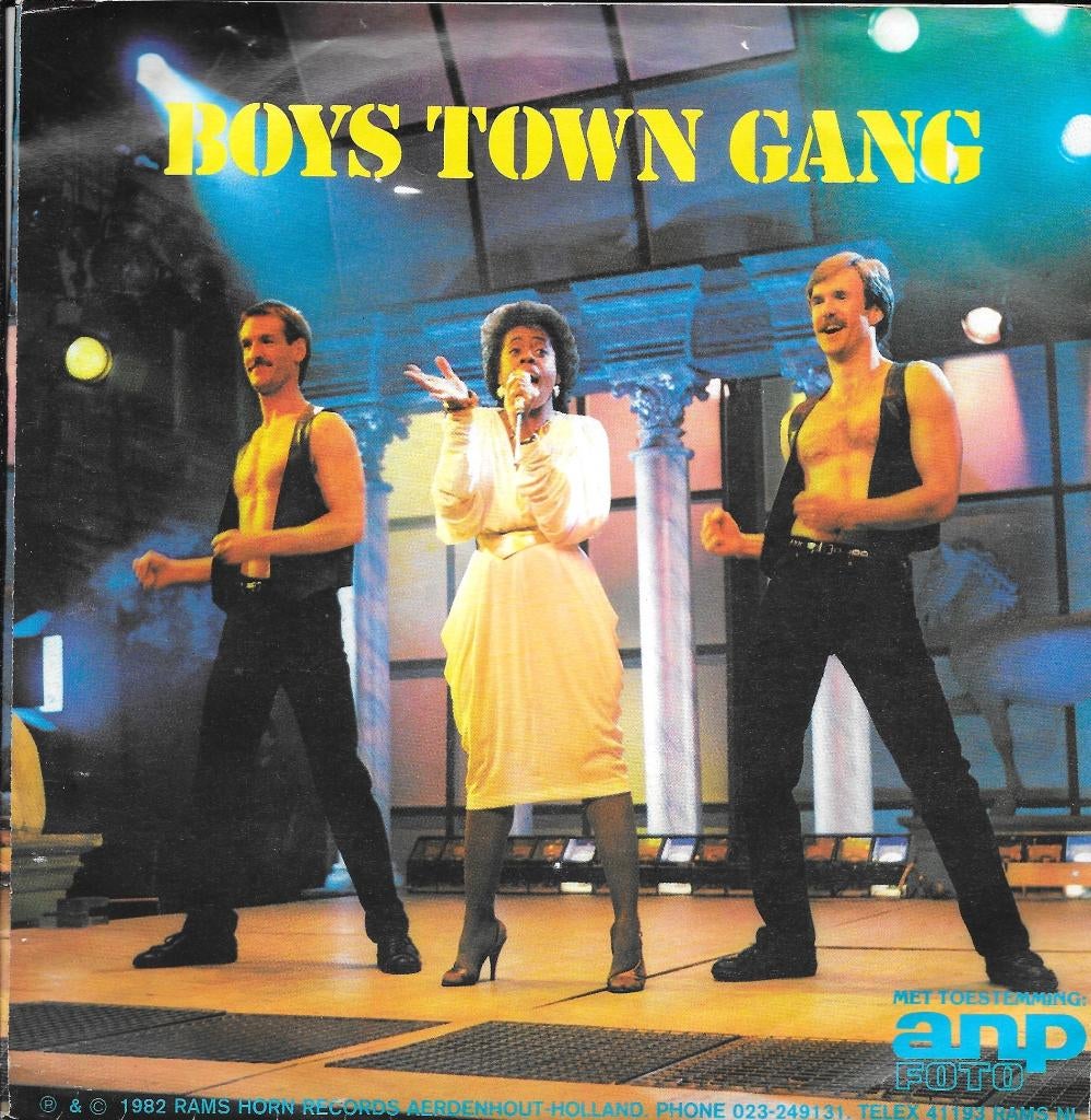 Vinyl Single Boys Town Gang, Ophalen of Verzenden, Gebruikt, Pop